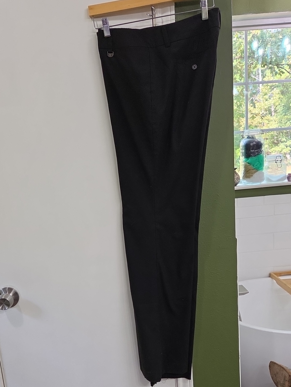 New York & Company Black Men's Dress Trousers